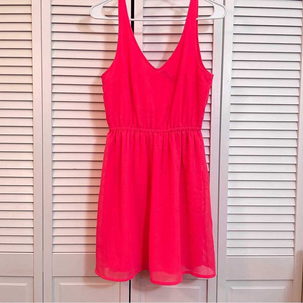 Hot Pink Dress - 6